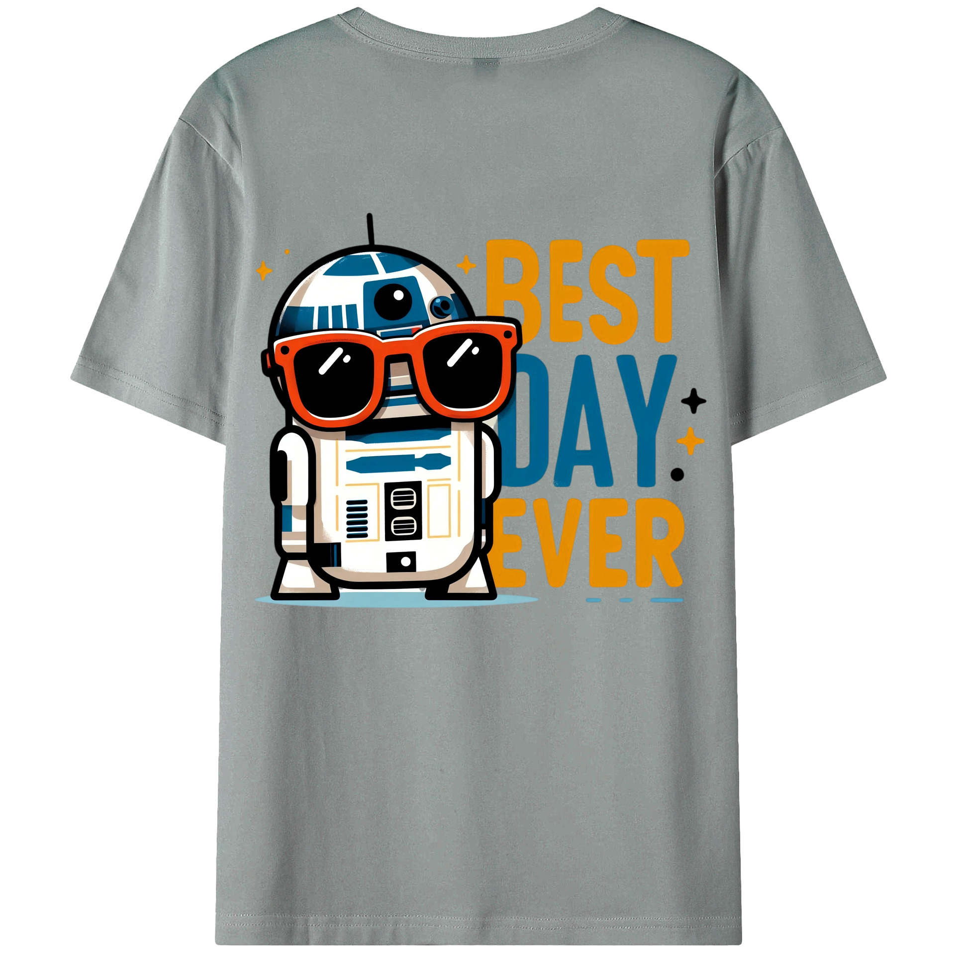 （画像用） スター・ウォーズ Star Wars 綿100％ メンズ半袖Tシャツ（バックプリント） 通気性